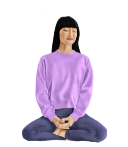 Meditating Woman